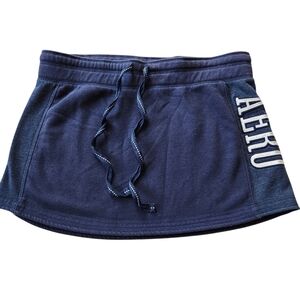 Y2K 2010s Aeropostale Women’s Mini Skirt Terry Sweatshirt Sz M